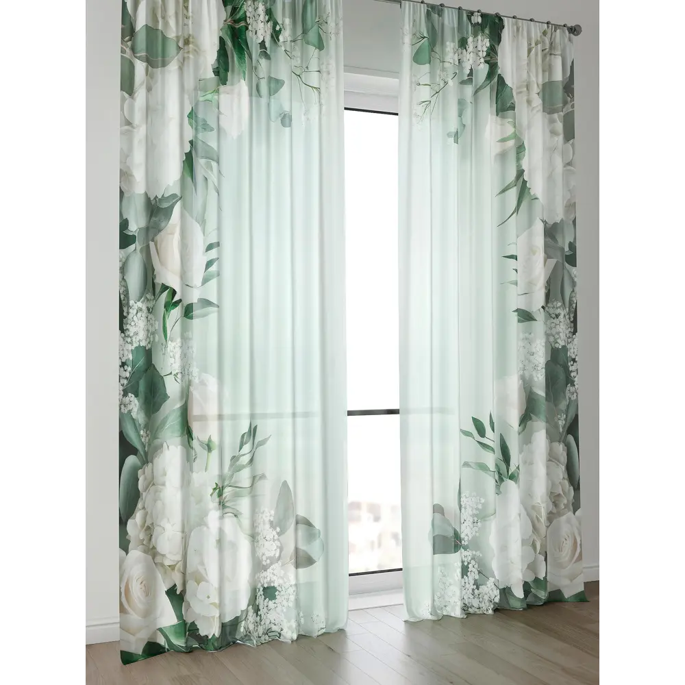 Фото 3 Тюль Comfy Way Алоуна - 93 CW580093-240 150x240 см на шторной ленте цвет бежевый 2 шт Фото 3 Тюль Comfy Way Алоуна - 93 CW580093-240 150x240 см на шторной ленте цвет бежевый 2 шт