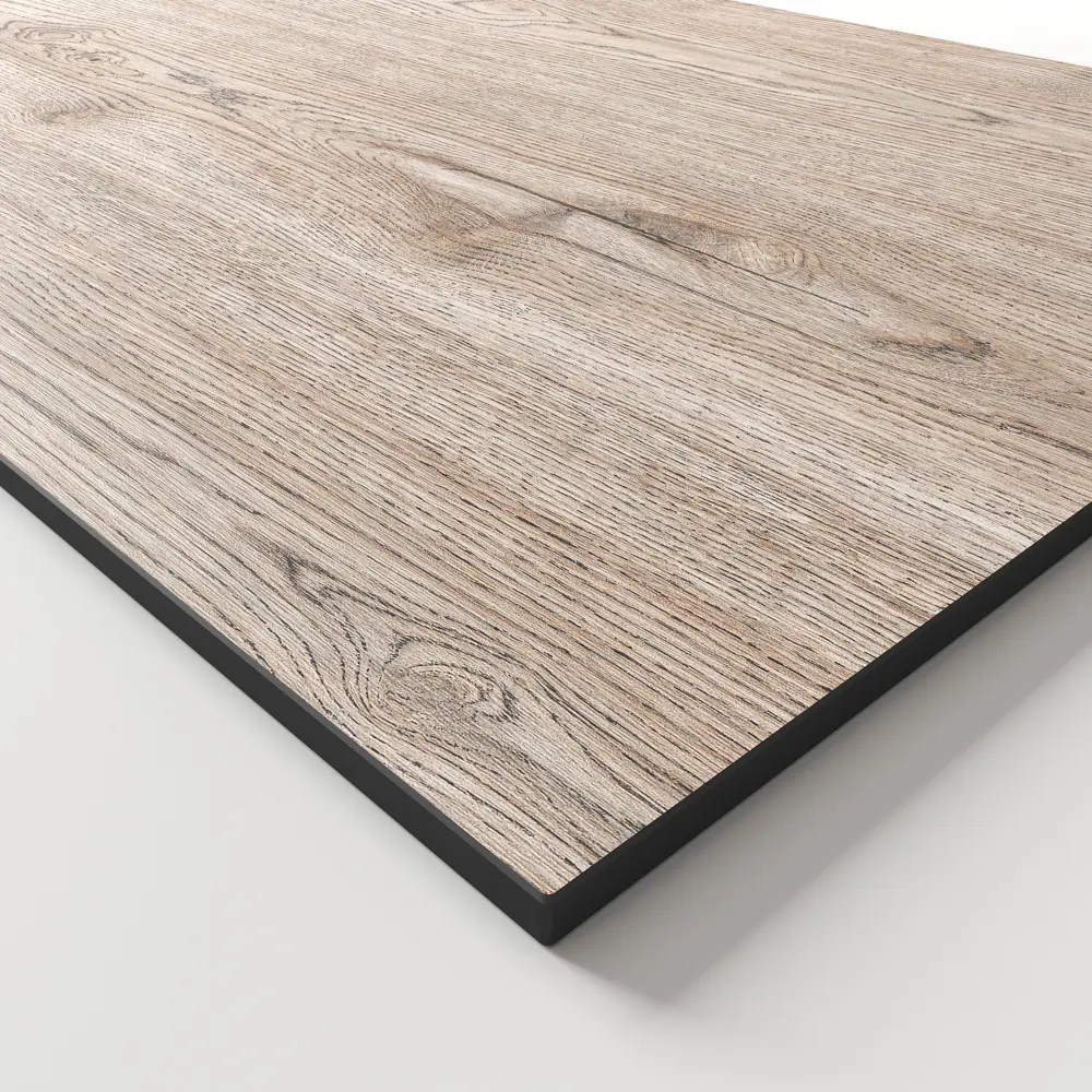 Фото Кухонная столешница Slotex 120x60x1.2 см HPL-пластик цвет дуб Фото Кухонная столешница Slotex 120x60x1.2 см HPL-пластик цвет дуб