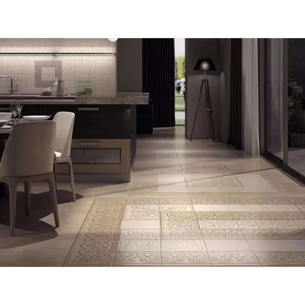 Фото Керамогранит Kerama marazzi DD600020R 60x60см 1.8 м² цвет бежевый светлый, цена за упаковку Фото Керамогранит Kerama marazzi DD600020R 60x60см 1.8 м² цвет бежевый светлый, цена за упаковку