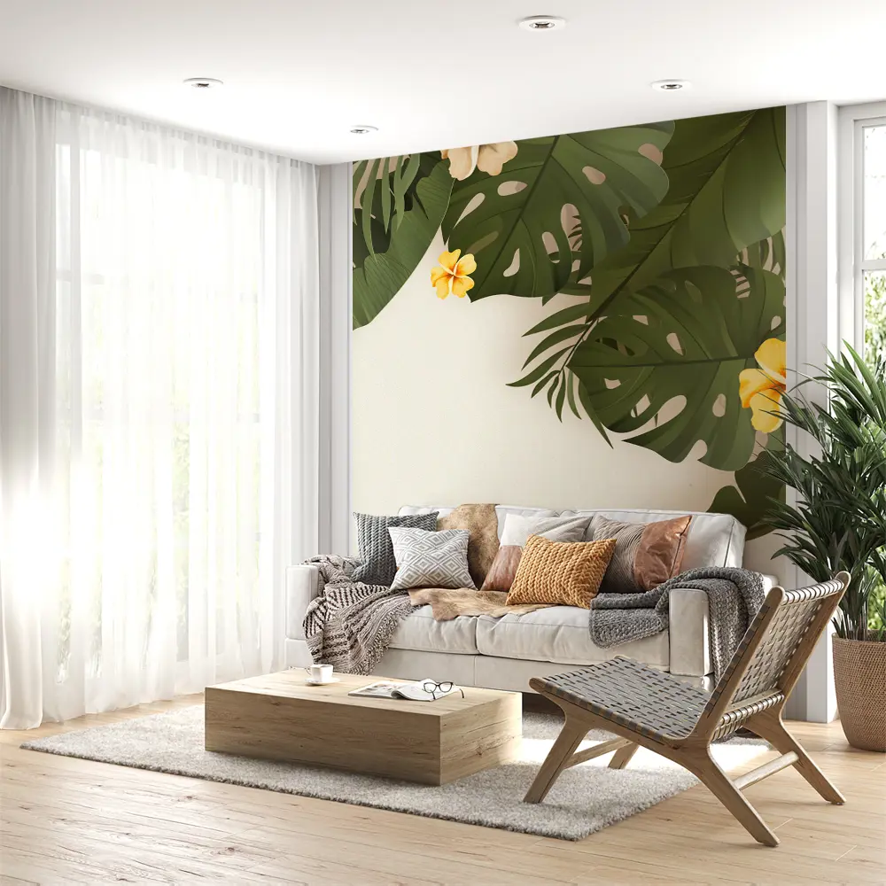 Фото 6 Фотообои флизелиновые Urban Style Тропические листья UST2843, 200x270 см Фото 6 Фотообои флизелиновые Urban Style Тропические листья UST2843, 200x270 см