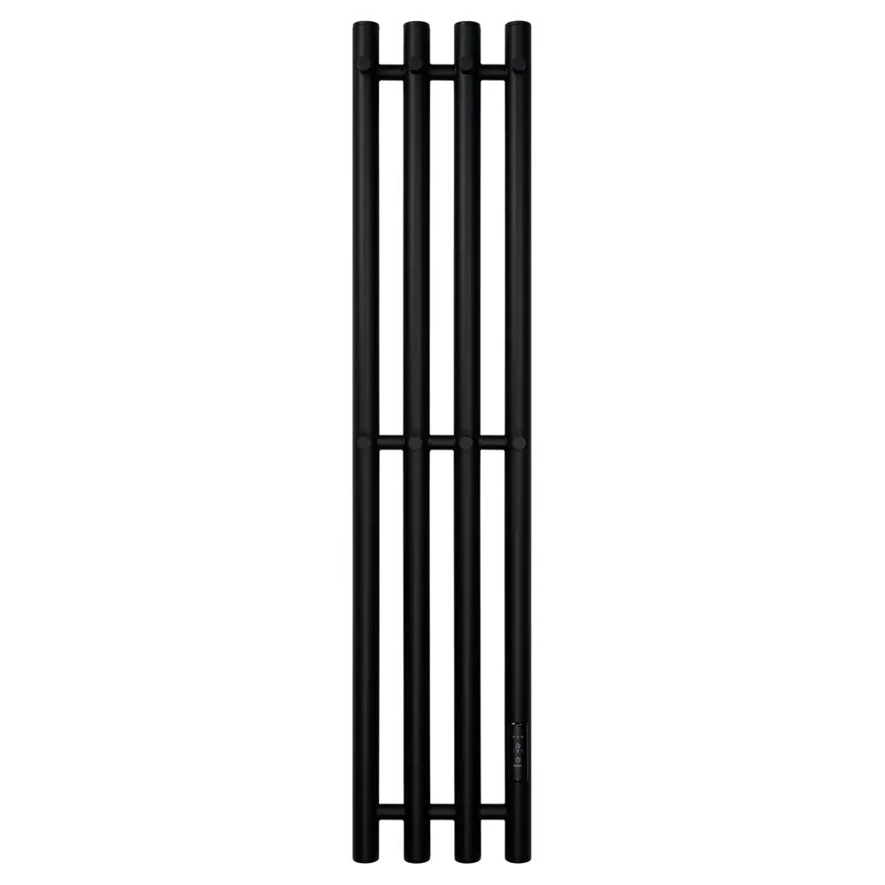 Фото Полотенцесушитель электрический Primoclima Sol R E Black 210x1000 мм 105 Вт с терморегулятором I-образный цвет черный матовый Фото Полотенцесушитель электрический Primoclima Sol R E Black 210x1000 мм 105 Вт с терморегулятором I-образный цвет черный матовый