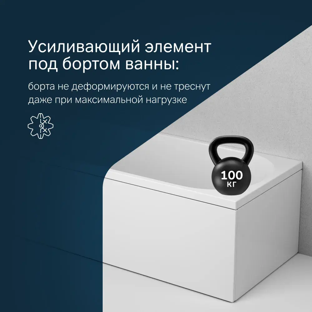 Фото 7 Ванна акриловая Am.pm X-Joy W94A-170-070W-A1 170x70 см, анатомическая форма: оптимальная поддержка спины и максимальное погружение в воду Фото 7 Ванна акриловая Am.pm X-Joy W94A-170-070W-A1 170x70 см, анатомическая форма: оптимальная поддержка спины и максимальное погружение в воду