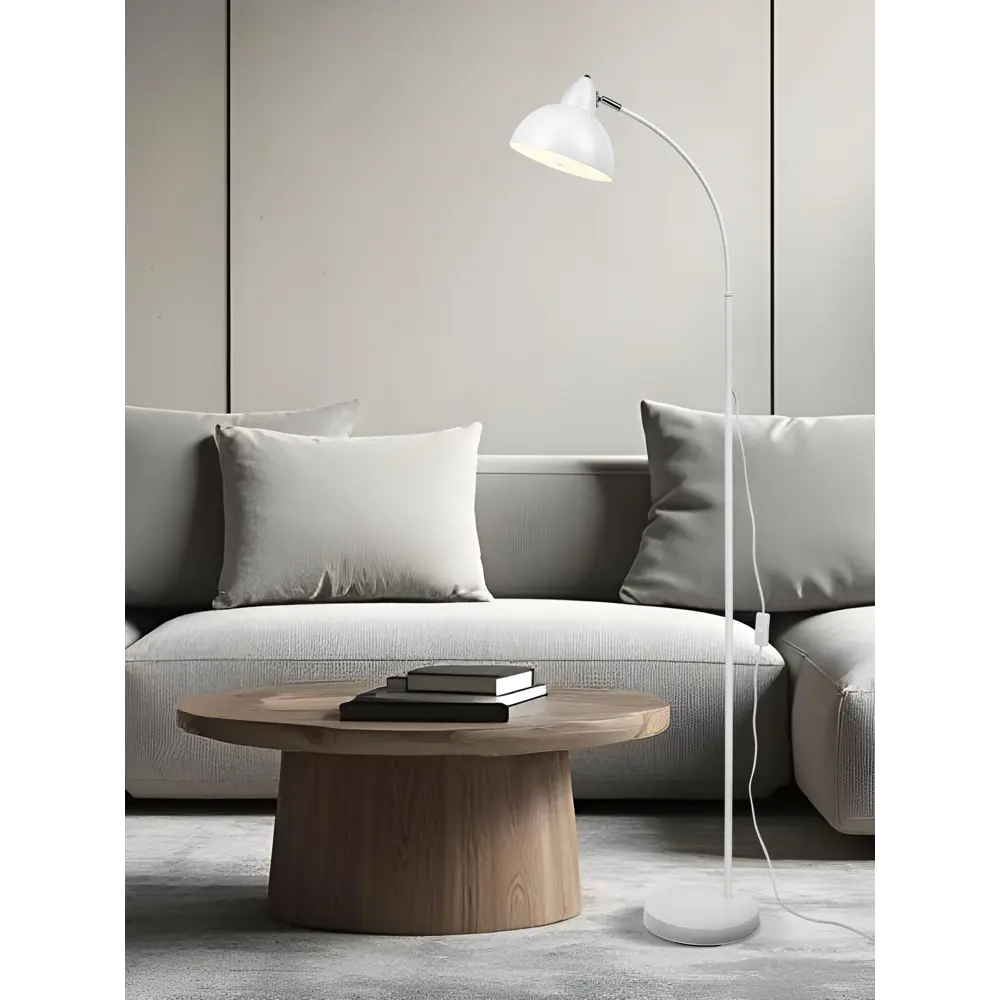 Фото 2 Торшер Artstyle Ht-144w цвет белый Фото 2 Торшер Artstyle Ht-144w цвет белый