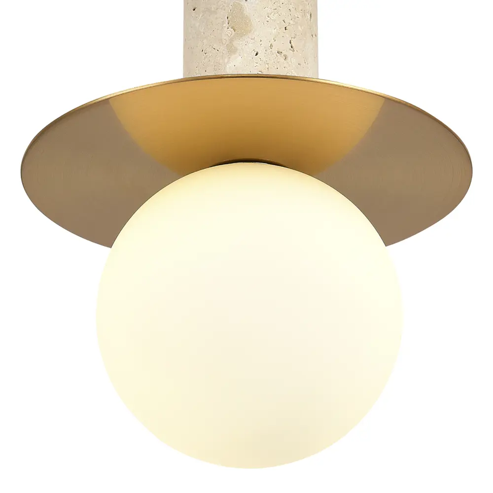 Фото 2 Светильник подвесной светодиодный St luce Sl1194.303.01 2 м² нейтральный белый свет цвет латунь Фото 2 Светильник подвесной светодиодный St luce Sl1194.303.01 2 м² нейтральный белый свет цвет латунь