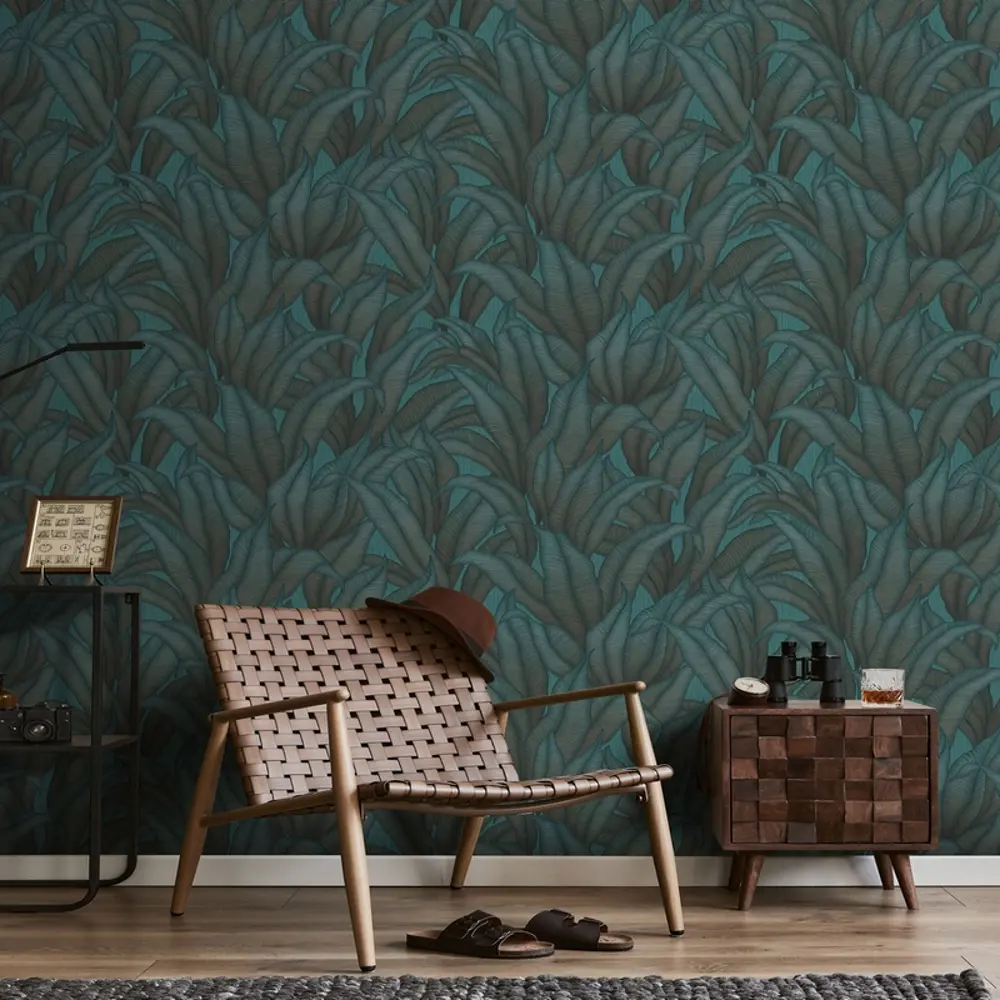 Фото Обои флизелиновые Erismann Fashion for Walls 4 ER12181-19 1.06x10.05 м, бирюзовый Фото Обои флизелиновые Erismann Fashion for Walls 4 ER12181-19 1.06x10.05 м, бирюзовый