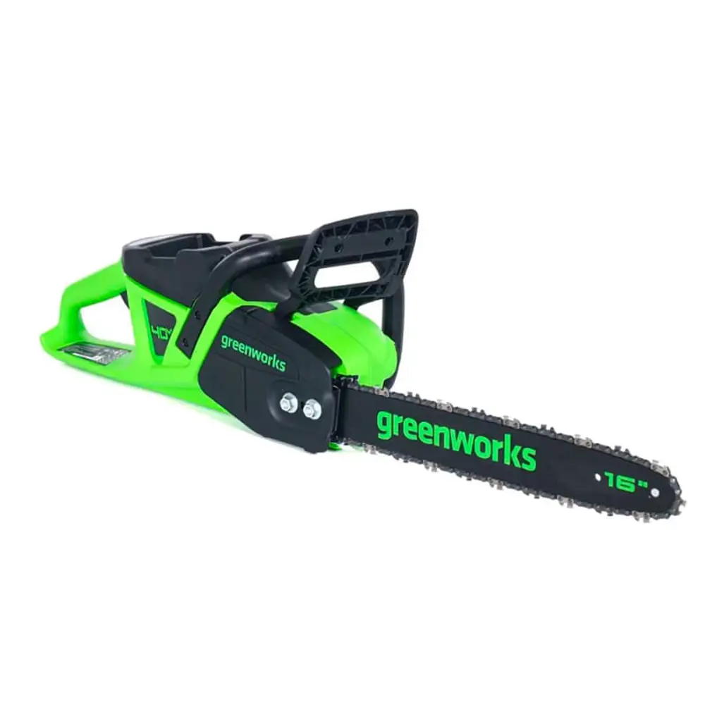Фото 4 Пила аккумуляторная бесщёточная Greenworks 2008807UB 40 В шина 40 см 1x4 Ач Фото 4 Пила аккумуляторная бесщёточная Greenworks 2008807UB 40 В шина 40 см 1x4 Ач