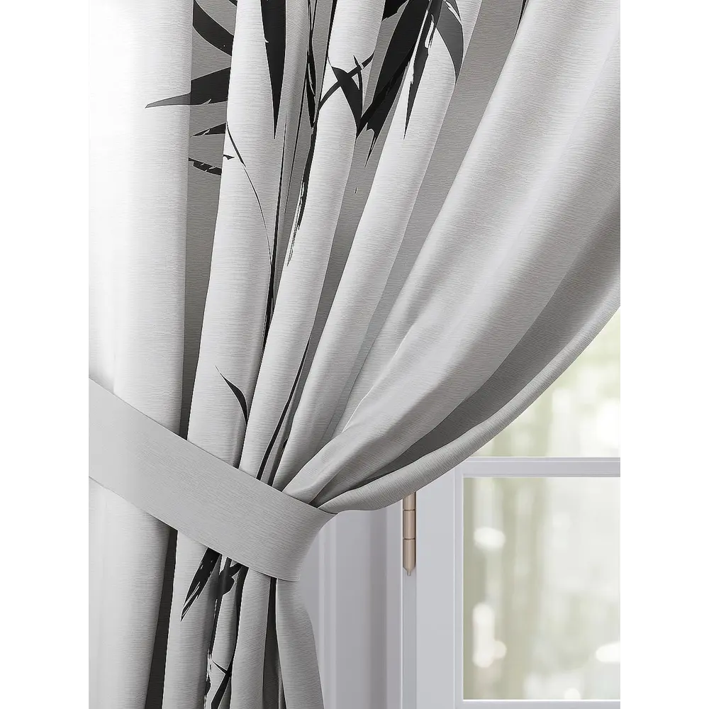 Фото 3 Комплект штор Comfy Way Нефликс TD-958367 на шторной ленте, 260x150 см, цвет разноцветный Фото 3 Комплект штор Comfy Way Нефликс TD-958367 на шторной ленте, 260x150 см, цвет разноцветный