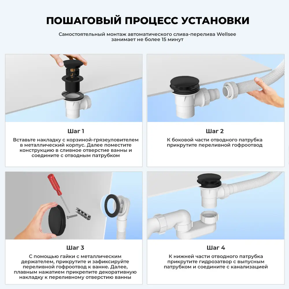Фото 9 Прямоугольная ванна Lavinia boho Evan 202011713 акрил 200х90см Фото 9 Прямоугольная ванна Lavinia boho Evan 202011713 акрил 200х90см