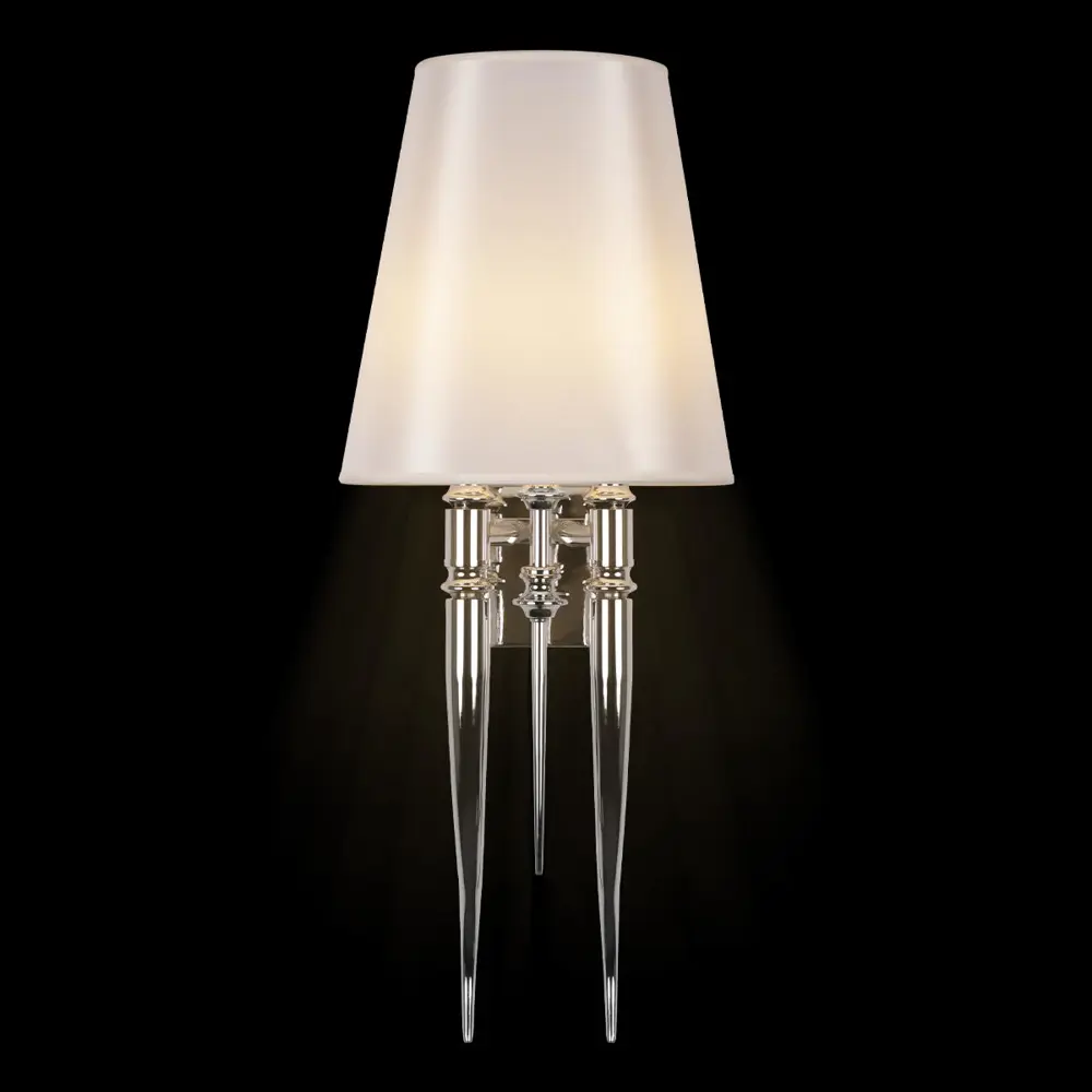 Фото 3 Настенный светильник Loft It Brunilde 10207w-m chrome цвет хром/белый Фото 3 Настенный светильник Loft It Brunilde 10207w-m chrome цвет хром/белый