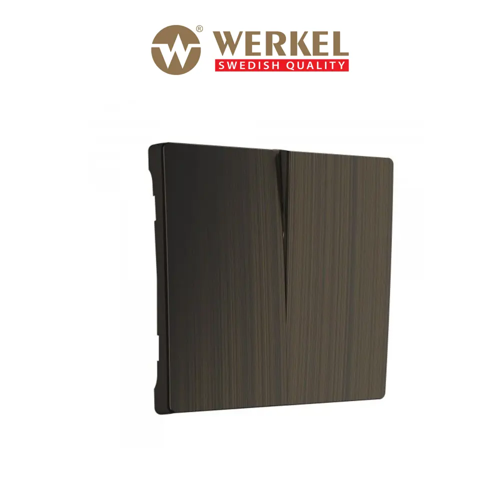 Фото Набор клавиш для выключателя Werkel W1129012 двухклавишного цвет бронзовый Фото Набор клавиш для выключателя Werkel W1129012 двухклавишного цвет бронзовый