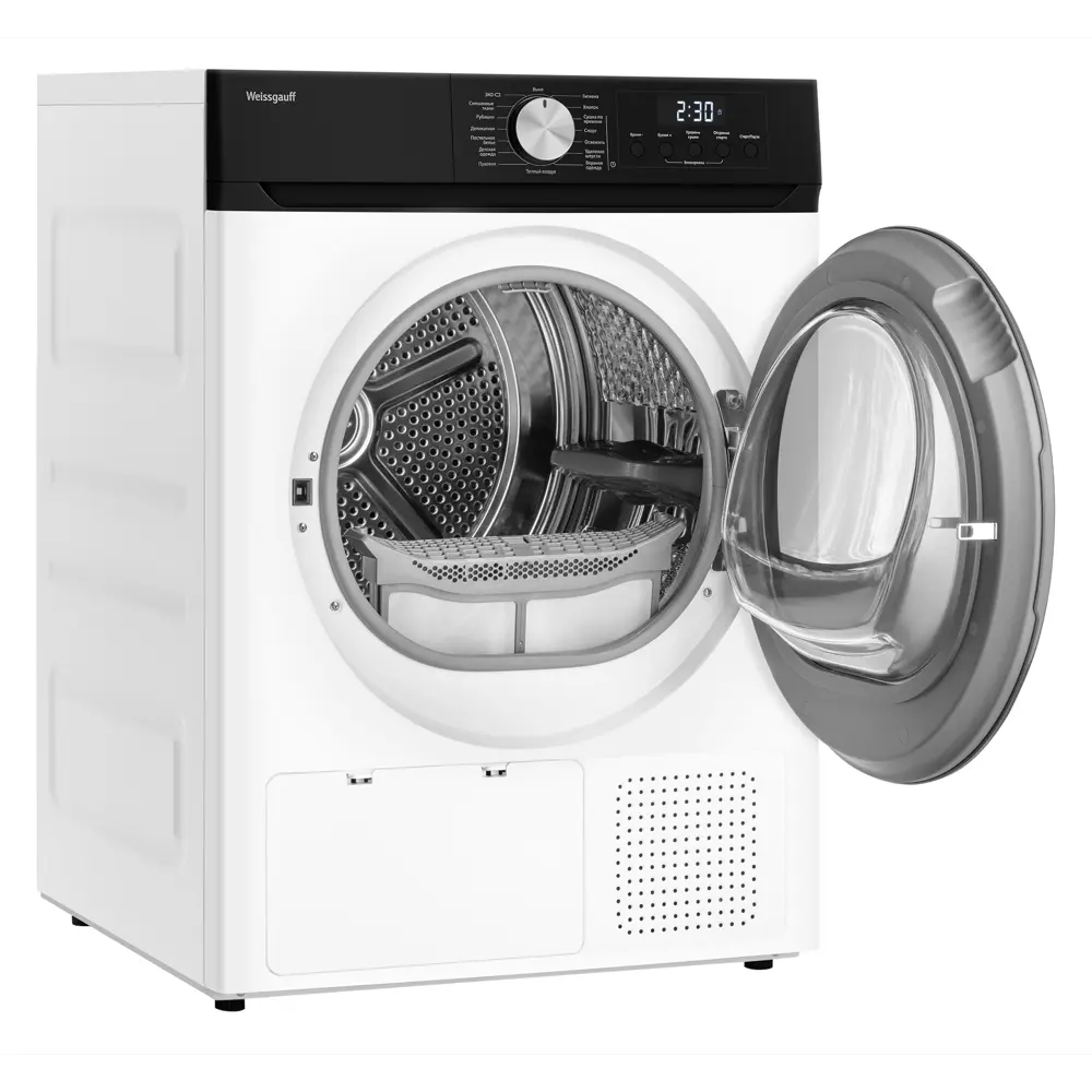 Фото 4 Сушильная машина Weissgauff WD 6010 Heat Pump Champagne 60 см цвет золото Фото 4 Сушильная машина Weissgauff WD 6010 Heat Pump Champagne 60 см цвет золото