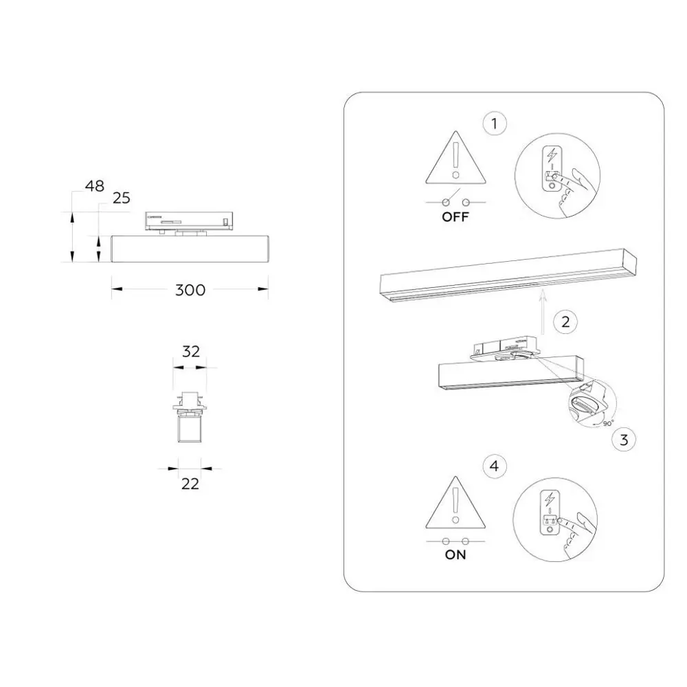 Фото 26 Трековый светильник линейный светодиодный Ambrella light Gl6761 12 Вт 2 м² цвет белый Фото 26 Трековый светильник линейный светодиодный Ambrella light Gl6761 12 Вт 2 м² цвет белый
