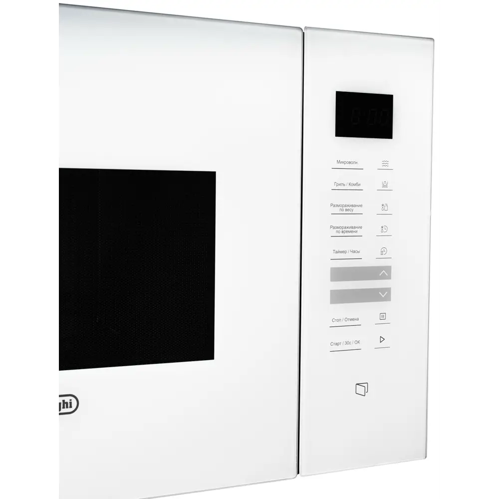 Фото 5 Встраиваемая микроволновая печь Delonghi DMO 25BB ROMA 25 л 59.5x38.8x40 см цвет белый Фото 5 Встраиваемая микроволновая печь Delonghi DMO 25BB ROMA 25 л 59.5x38.8x40 см цвет белый