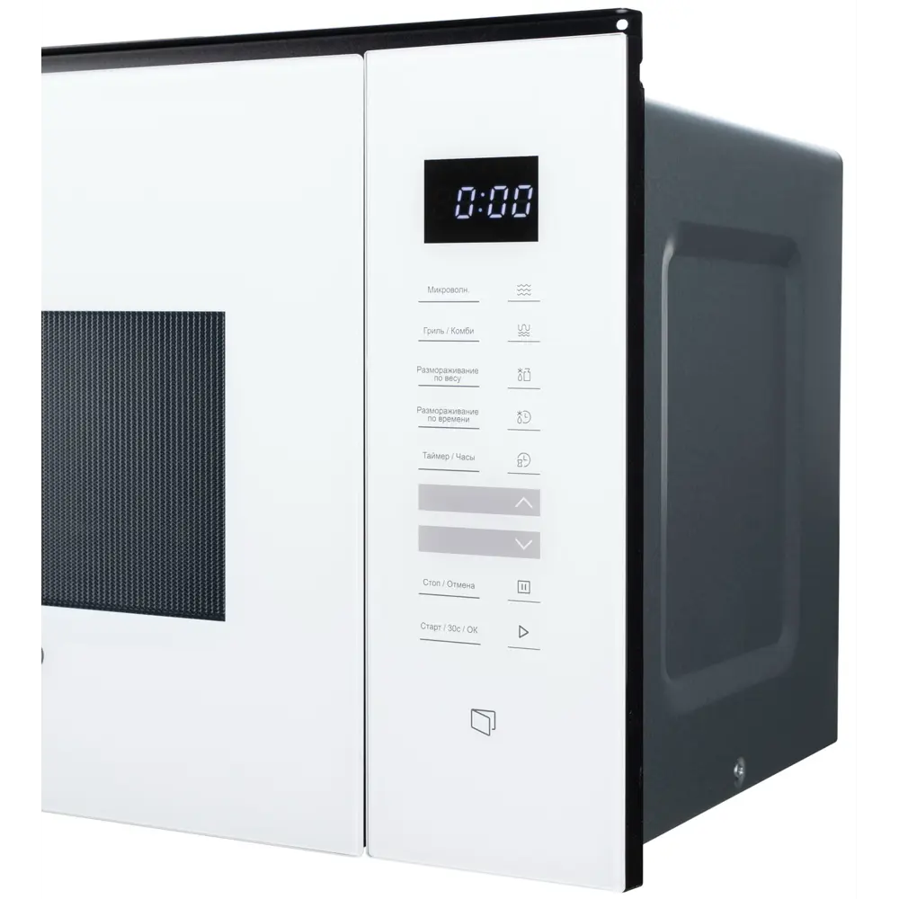 Фото 4 Встраиваемая микроволновая печь Delonghi DMO 25BB ROMA 25 л 59.5x38.8x40 см цвет белый Фото 4 Встраиваемая микроволновая печь Delonghi DMO 25BB ROMA 25 л 59.5x38.8x40 см цвет белый