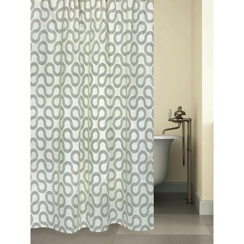 Фото Шторка для ванной комнаты Bath Plus 70376 180x180см цвет бесцветный/прозрачный Фото Шторка для ванной комнаты Bath Plus 70376 180x180см цвет бесцветный/прозрачный