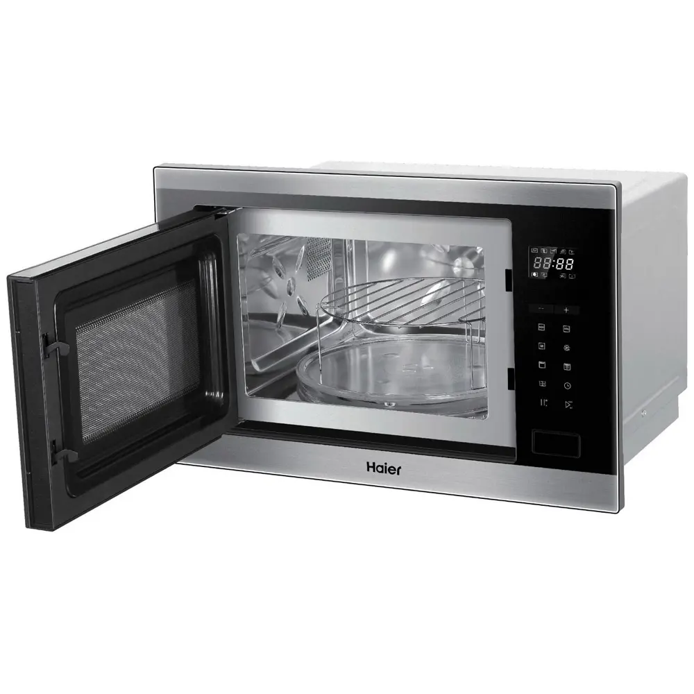 Фото 2 Встраиваемая микроволновая печь Haier HMX-BTG259X 25 л 59.5x40x38.4 см цвет нержавеющая сталь Фото 2 Встраиваемая микроволновая печь Haier HMX-BTG259X 25 л 59.5x40x38.4 см цвет нержавеющая сталь