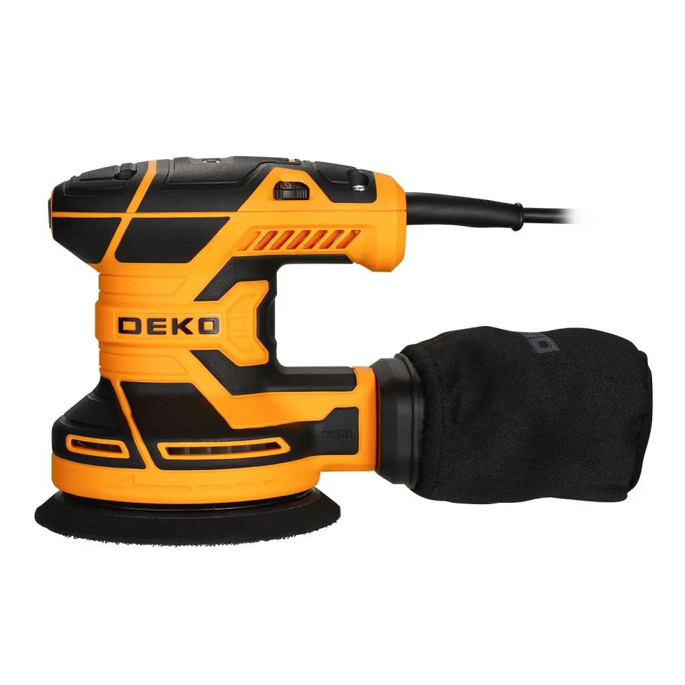 Фото 4 Эксцентриковая шлифмашина сетевая Deko DKG400-125 400 Вт Фото 4 Эксцентриковая шлифмашина сетевая Deko DKG400-125 400 Вт