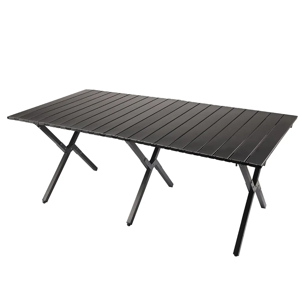 Фото 8 Стол садовый складной Ami Camping AMI 60 см x 120 см x 45 см сталь черный Фото 8 Стол садовый складной Ami Camping AMI 60 см x 120 см x 45 см сталь черный