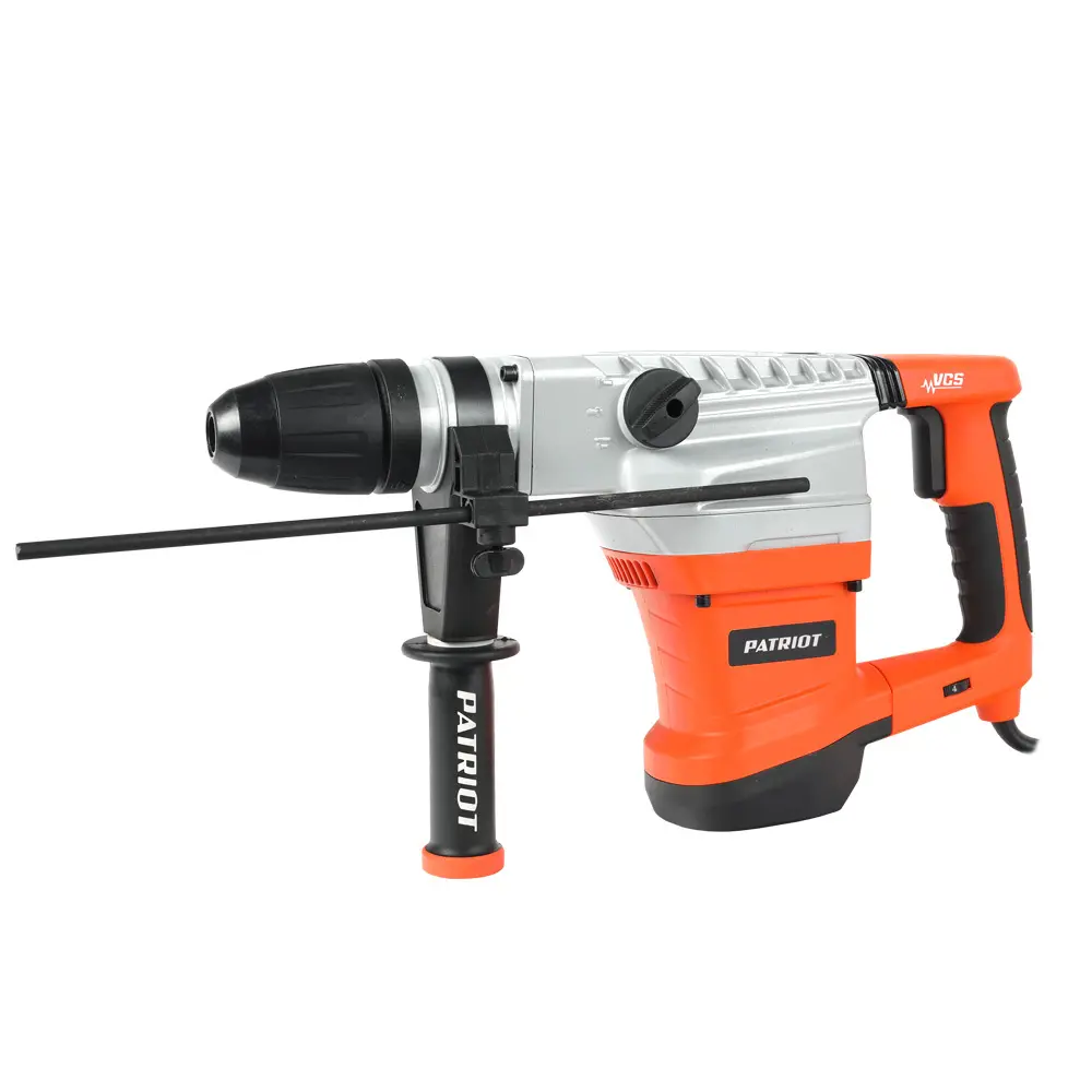Фото 7 Перфоратор сетевой SDS Max Patriot RH450 140301450, 1300 Вт, 10 Дж Фото 7 Перфоратор сетевой SDS Max Patriot RH450 140301450, 1300 Вт, 10 Дж