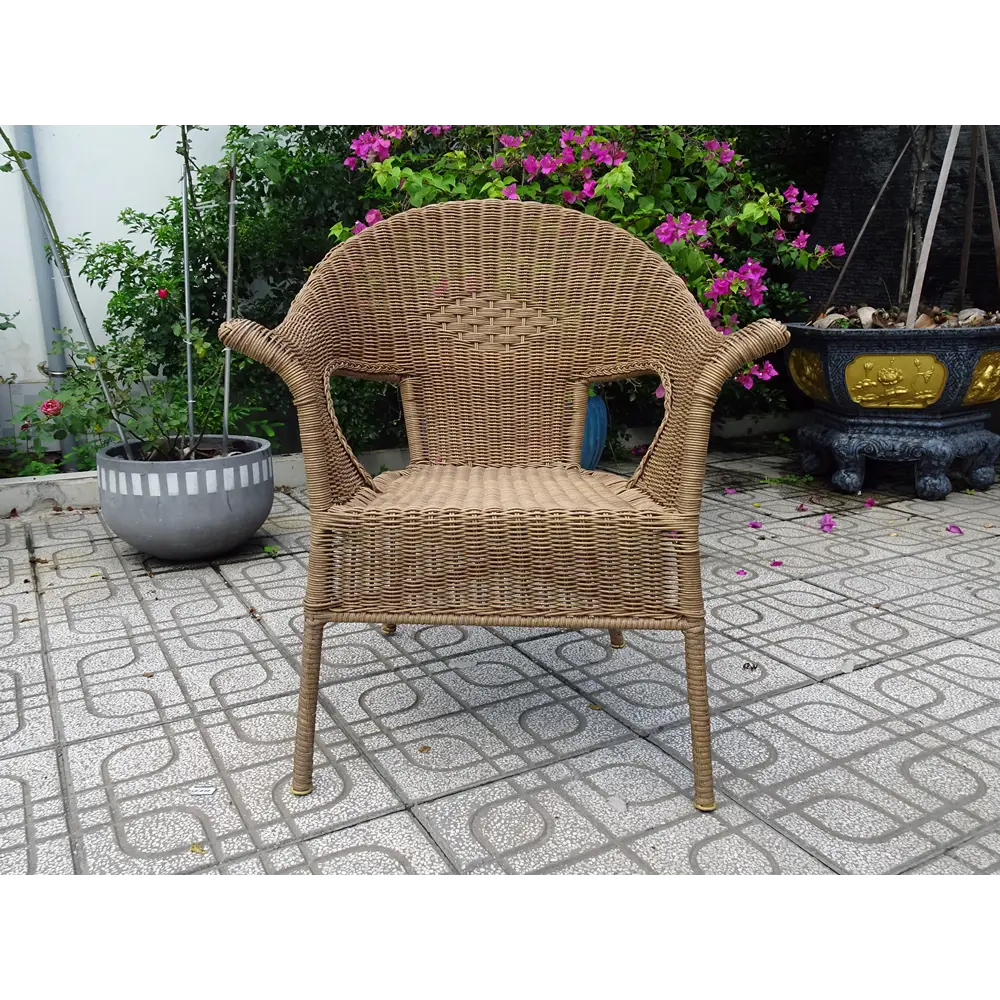 Фото 4 Кресло садовое Azzura 2265-53-2 Diana 65 см x 72 см x 85 см искусственный ротанг цвет коричневый Фото 4 Кресло садовое Azzura 2265-53-2 Diana 65 см x 72 см x 85 см искусственный ротанг цвет коричневый