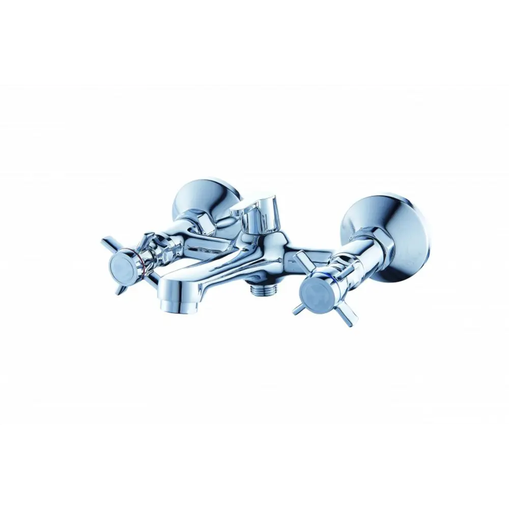 Фото Смеситель для ванны Diadonna D80-330352 двухвентильный с душевой лейкой цвет хром