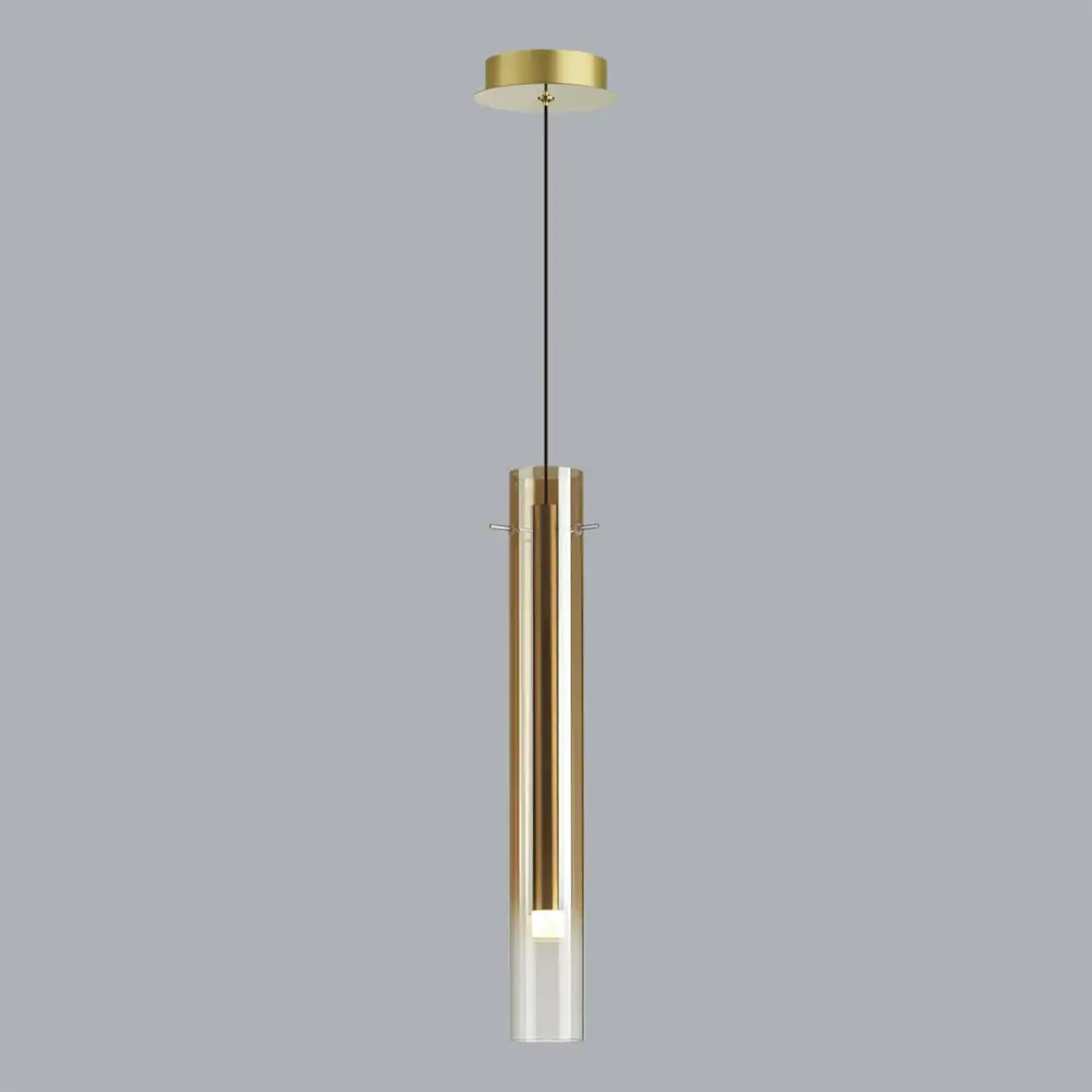 Фото 2 Светильник подвесной светодиодный Odeon Light Shiny Od_5061_5lb 9 м² нейтральный белый свет цвет золото Фото 2 Светильник подвесной светодиодный Odeon Light Shiny Od_5061_5lb 9 м² нейтральный белый свет цвет золото