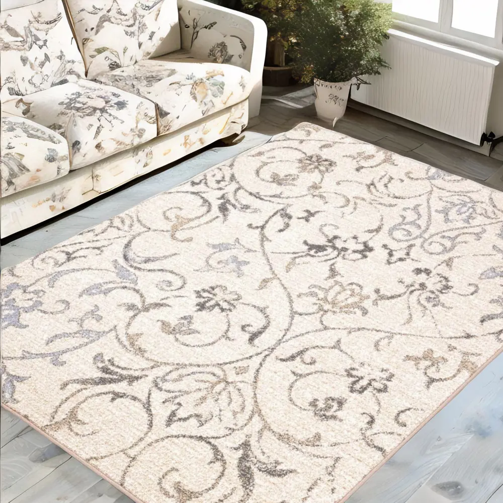 Фото Ковер Agnella Eco Top Garland Beige прямой 200x300 см полипропилен Фото Ковер Agnella Eco Top Garland Beige прямой 200x300 см полипропилен