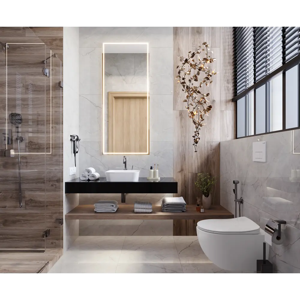 Фото 3 Керамогранит Laparet Connect gris x9999299096 59.5x119.1см 2.151 м² цвет серый, цена за упаковку Фото 3 Керамогранит Laparet Connect gris x9999299096 59.5x119.1см 2.151 м² цвет серый, цена за упаковку