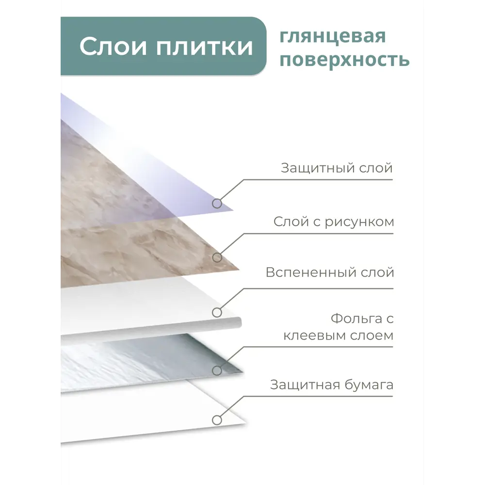 Фото 7 Комплект панелей ПВХ Центурион Деликато бежево-коричевый 600x300x2мм 2.7м² 15шт Фото 7 Комплект панелей ПВХ Центурион Деликато бежево-коричевый 600x300x2мм 2.7м² 15шт