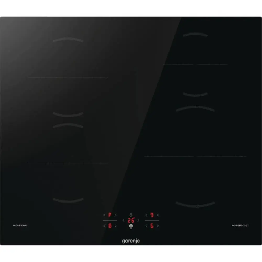 Фото Индукционная варочная панель Gorenje BI6DD-B0 59.5 см 4 конфорки цвет черный Фото Индукционная варочная панель Gorenje BI6DD-B0 59.5 см 4 конфорки цвет черный