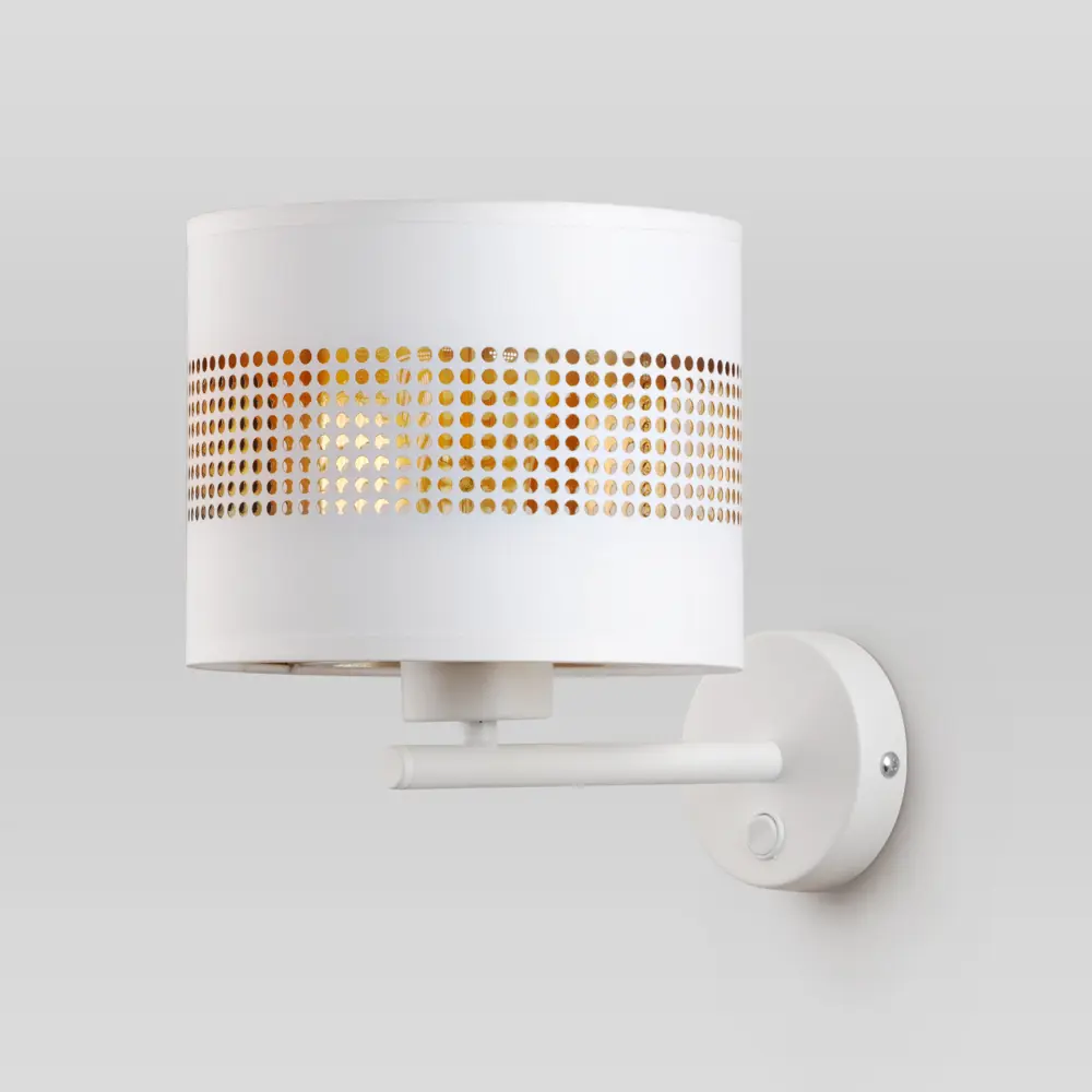 Фото Настенный светильник Tk lighting 3221 Tago white цвет белый Фото Настенный светильник Tk lighting 3221 Tago white цвет белый
