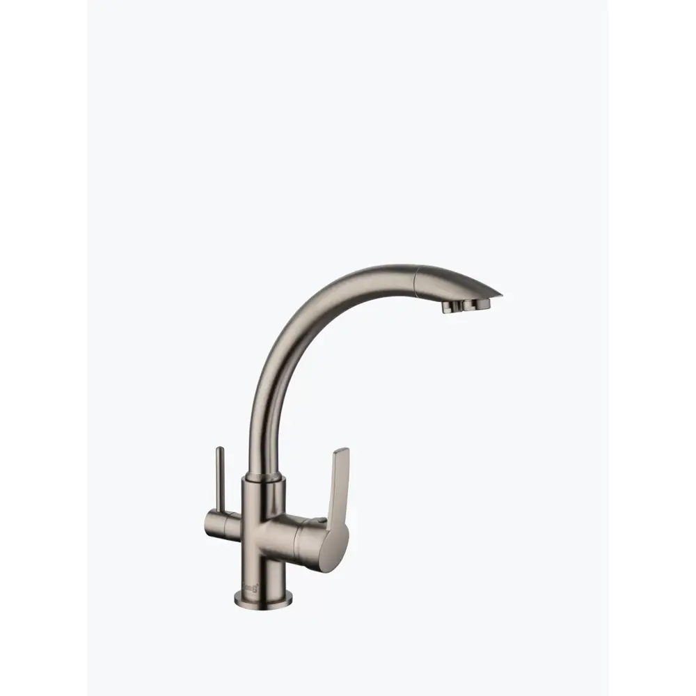 Фото 2 Смеситель для кухни Tolero 687547 поворотный излив 28.5 см цвет хром