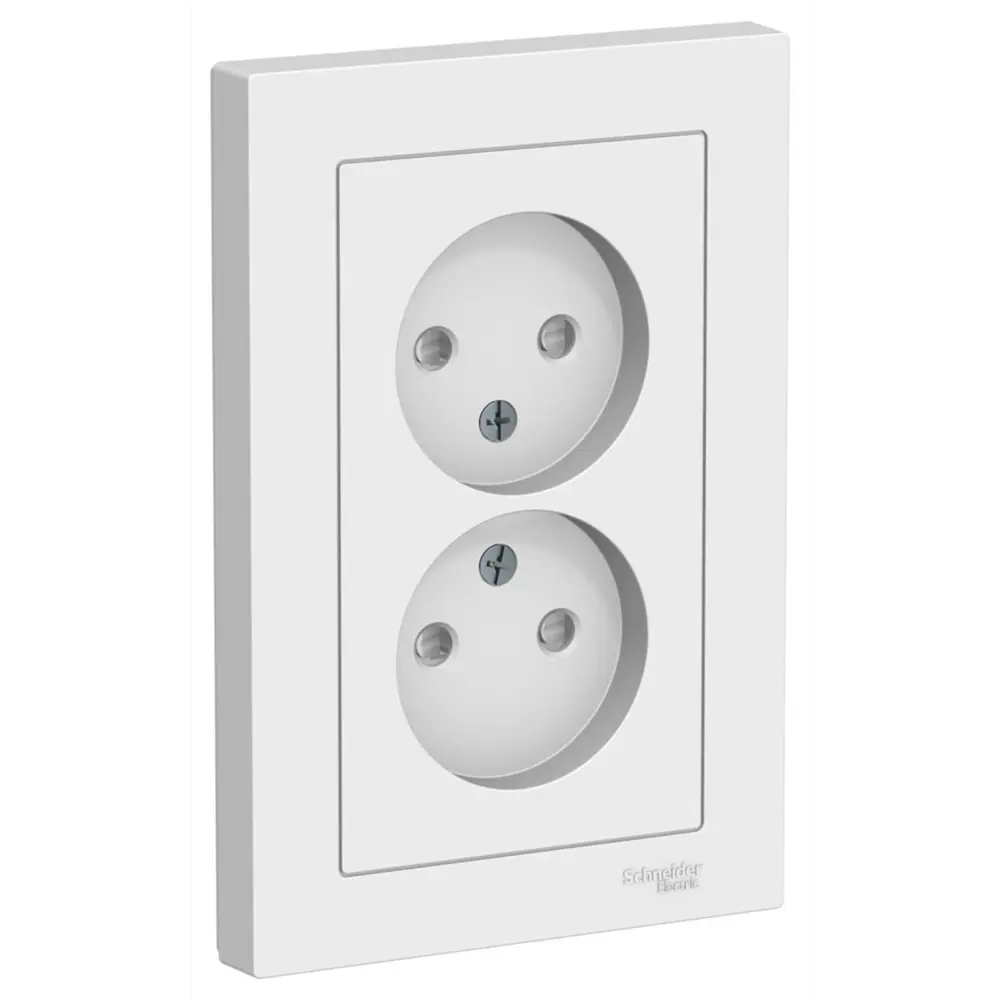 Фото Розетка встраиваемая Systeme electric AtlasDesign ATN001322 цвет белый Фото Розетка встраиваемая Systeme electric AtlasDesign ATN001322 цвет белый