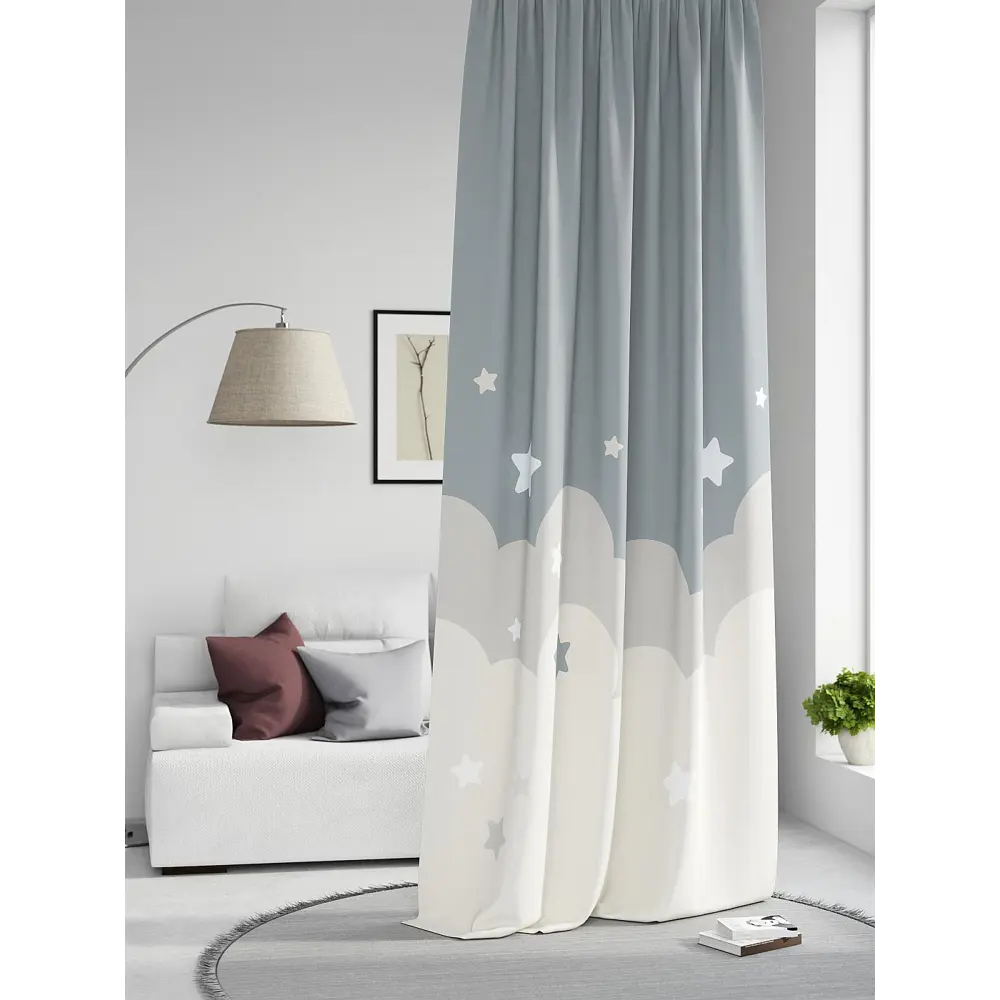 Фото Штора на шторной ленте Comfy Way Нилсти - 120 CW593120-260, 260x150 см, цвет белый Фото Штора на шторной ленте Comfy Way Нилсти - 120 CW593120-260, 260x150 см, цвет белый