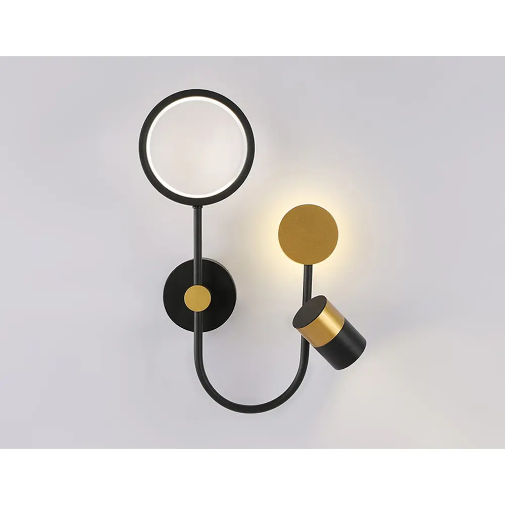 Фото 3 Настенный светильник Ambrella light Fl51602 цвет черный Фото 3 Настенный светильник Ambrella light Fl51602 цвет черный