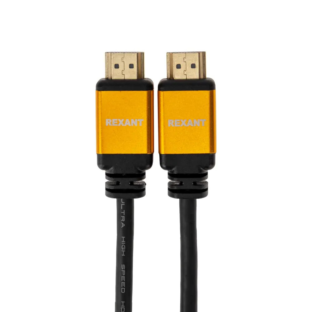 Фото 8 Кабель Rexant Gold HDMI - HDMI 2.1 1 м