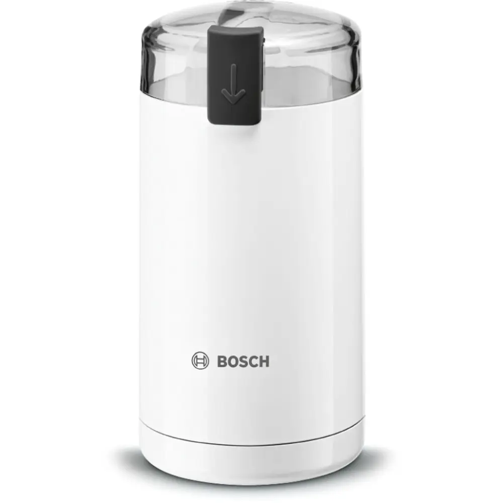 Фото 2 Электрическая кофемолка Bosch TSM6A011W система помола-ротационный нож 180 Вт цвет белый Фото 2 Электрическая кофемолка Bosch TSM6A011W система помола-ротационный нож 180 Вт цвет белый