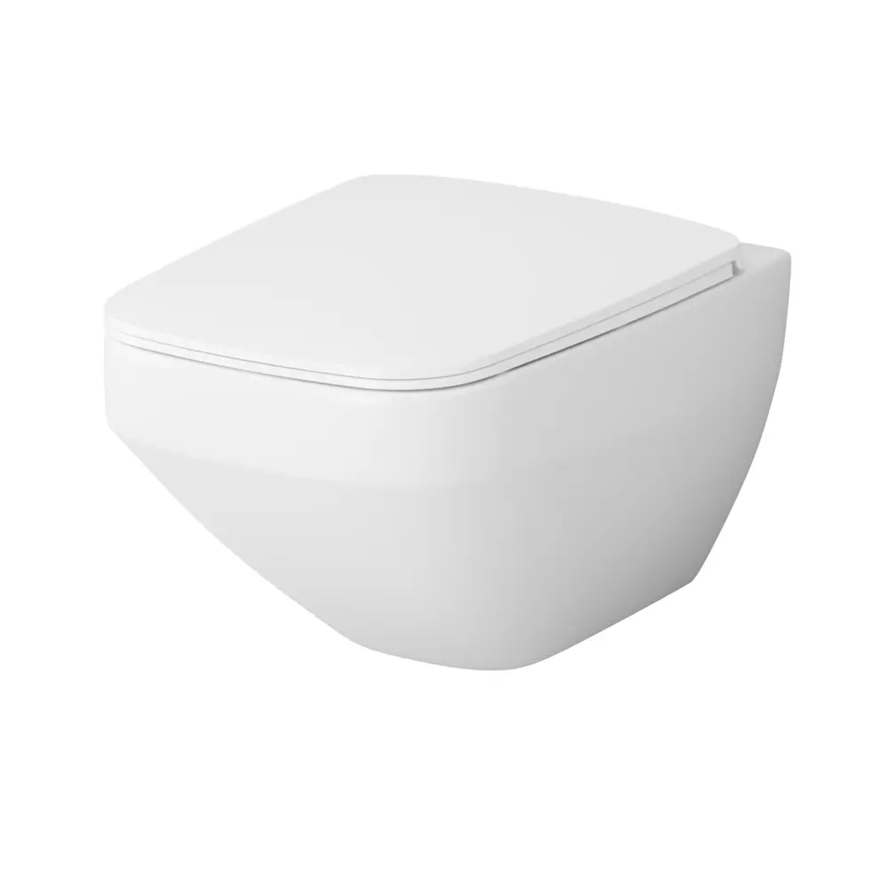 Фото Унитаз подвесной безободковый AM.PM Inspire V2.0 C50A1700SC с сиденьем в комплекте Фото Унитаз подвесной безободковый AM.PM Inspire V2.0 C50A1700SC с сиденьем в комплекте