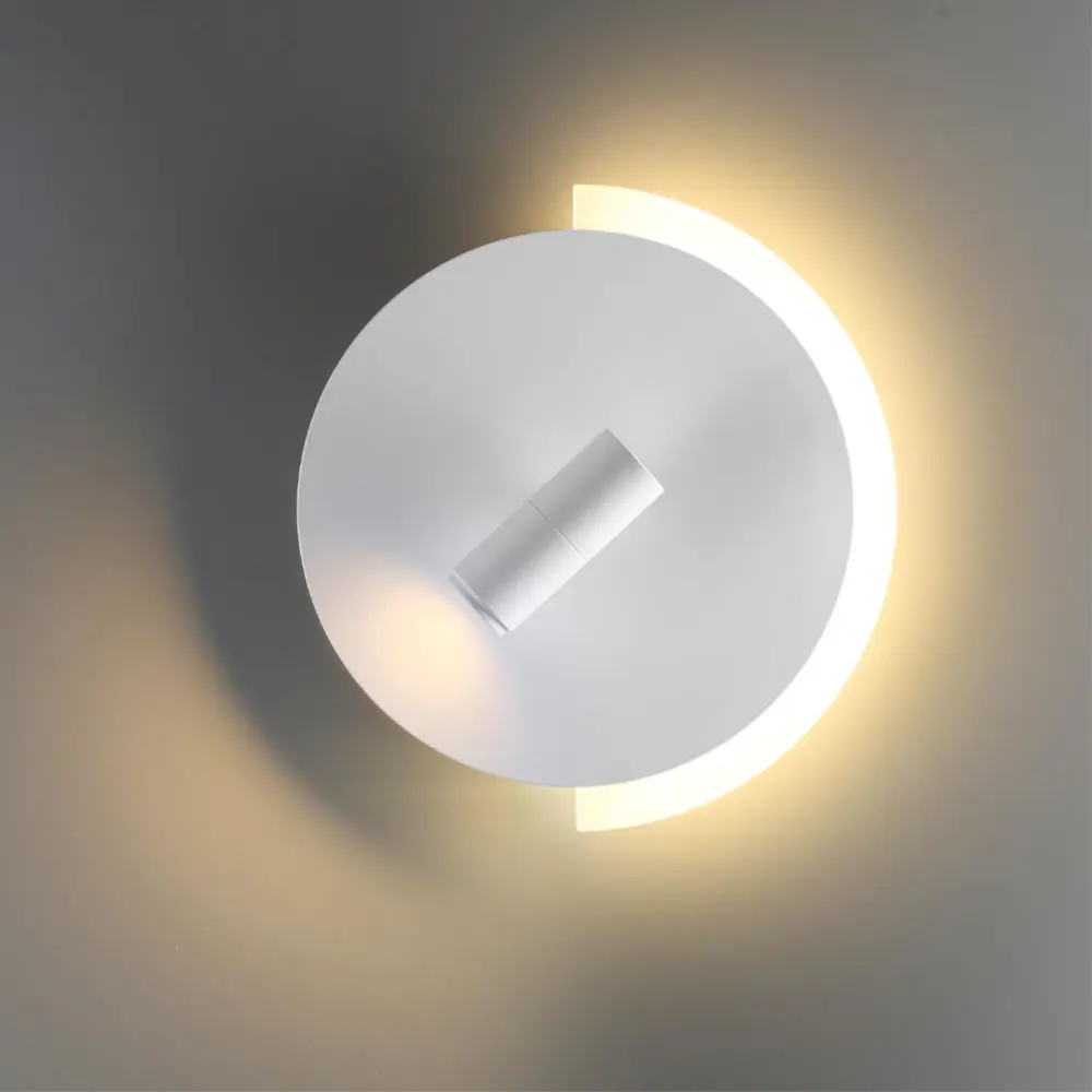 Фото 3 Настенный светильник светодиодный Lumion Ledio Libra нейтральный белый свет цвет белый Фото 3 Настенный светильник светодиодный Lumion Ledio Libra нейтральный белый свет цвет белый