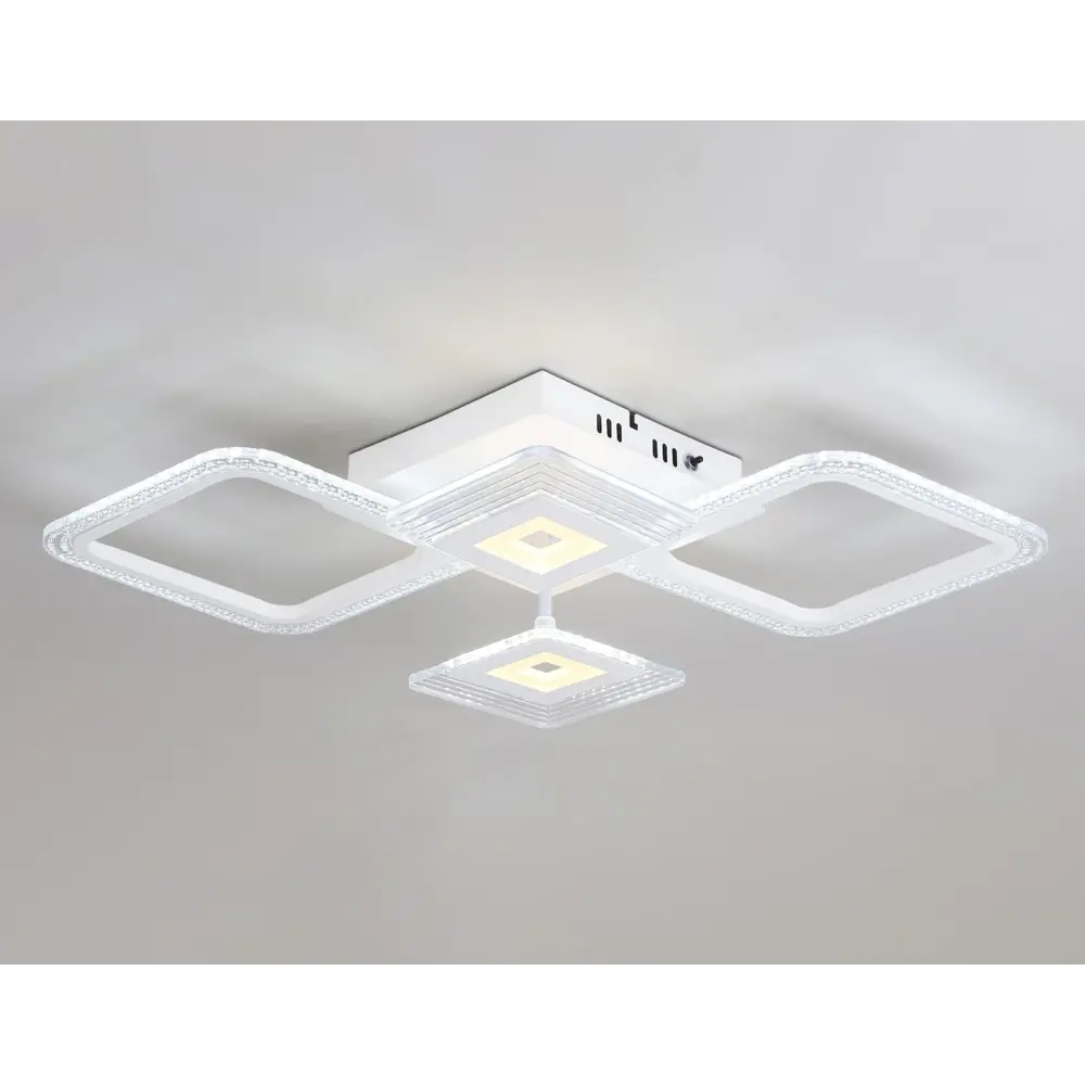 Фото 5 Люстра потолочная светодиодная Ambrella light Fa4281 с пультом управления 18 м² регулируемый белый свет цвет белый Фото 5 Люстра потолочная светодиодная Ambrella light Fa4281 с пультом управления 18 м² регулируемый белый свет цвет белый