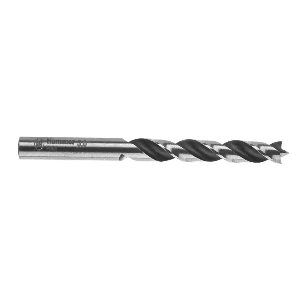 Фото 3 Сверло спиральное по дереву 5x180 мм Hammer Flex 202-203 DR WD WR 5 шт Фото 3 Сверло спиральное по дереву 5x180 мм Hammer Flex 202-203 DR WD WR 5 шт