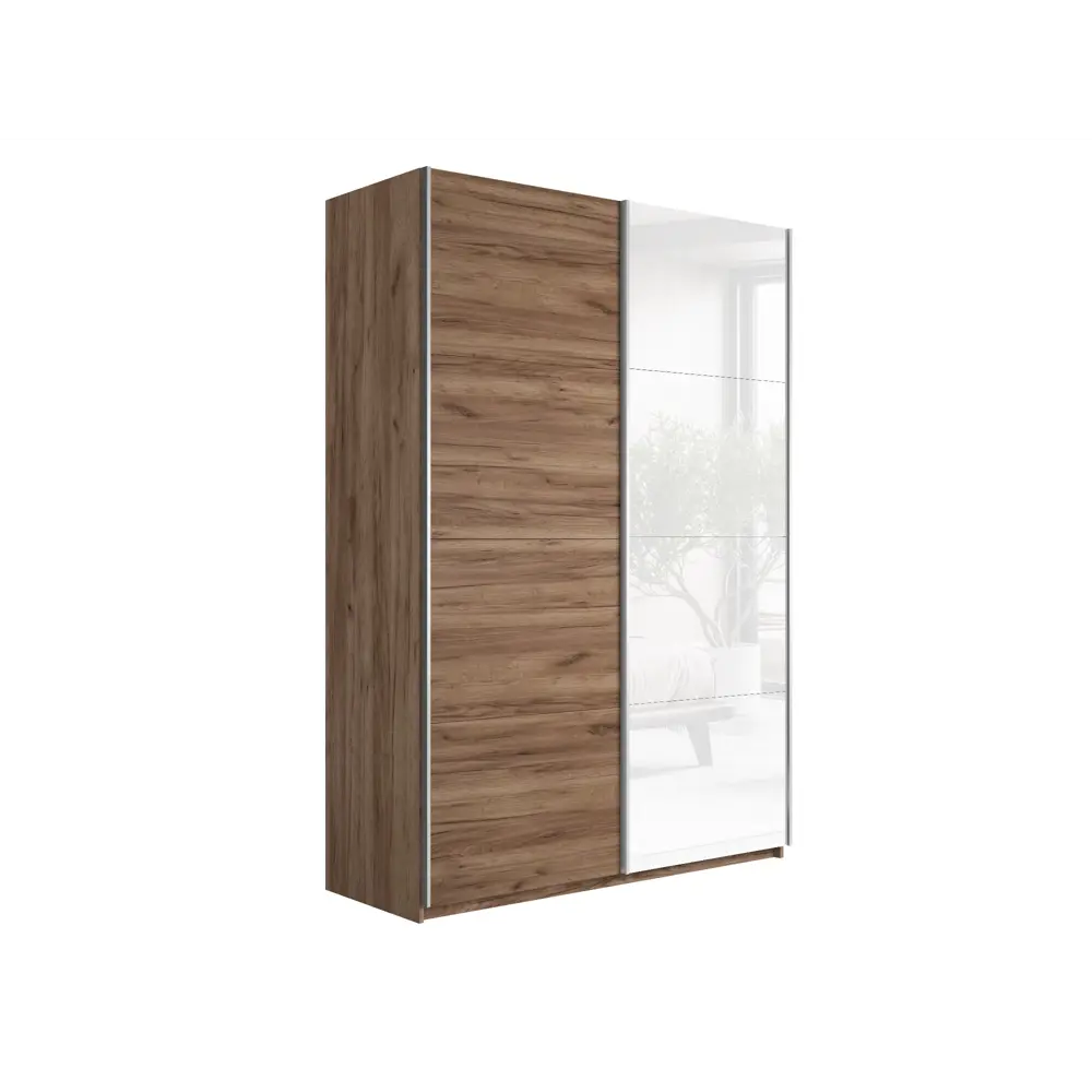 Фото 3 Шкаф-купе Мебельная компания е1 500491 230x120x57 см 8 полок ЛДСП цвет крафт табачный Фото 3 Шкаф-купе Мебельная компания е1 500491 230x120x57 см 8 полок ЛДСП цвет крафт табачный