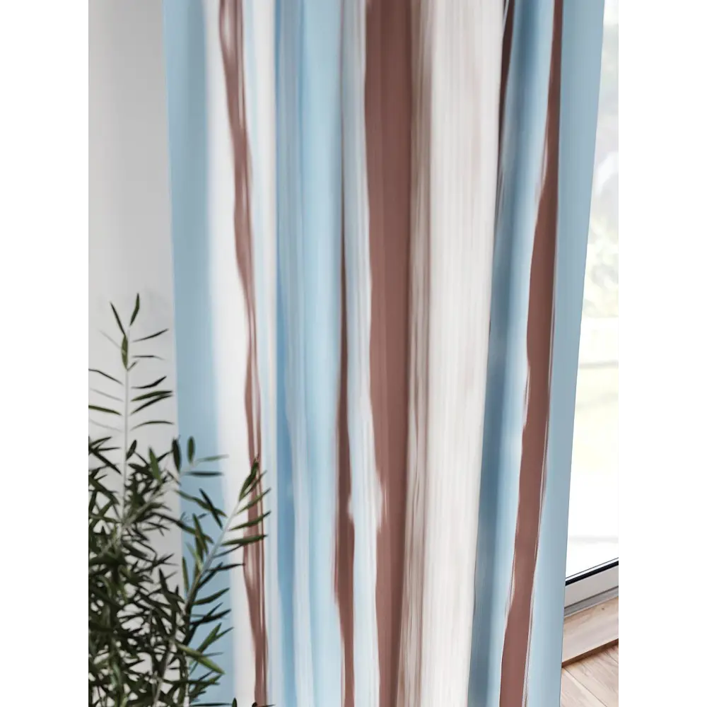 Фото 4 Штора блэкаут на шторной ленте Comfy Way Флонтос - 06 CW594006-260, 260x150 см, цвет синий Фото 4 Штора блэкаут на шторной ленте Comfy Way Флонтос - 06 CW594006-260, 260x150 см, цвет синий