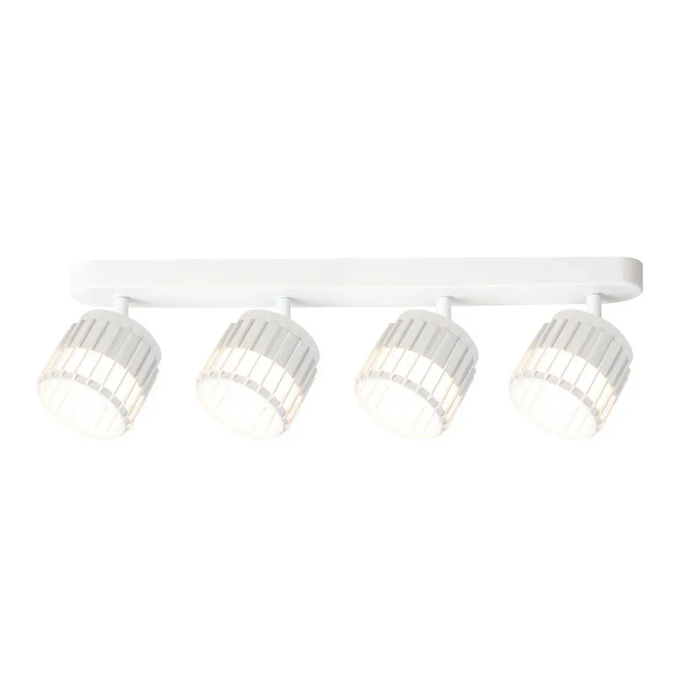 Фото Спот поворотный Arte Lamp A8031pl-4wh 4 лампы GX53 2 м² цвет белый Фото Спот поворотный Arte Lamp A8031pl-4wh 4 лампы GX53 2 м² цвет белый