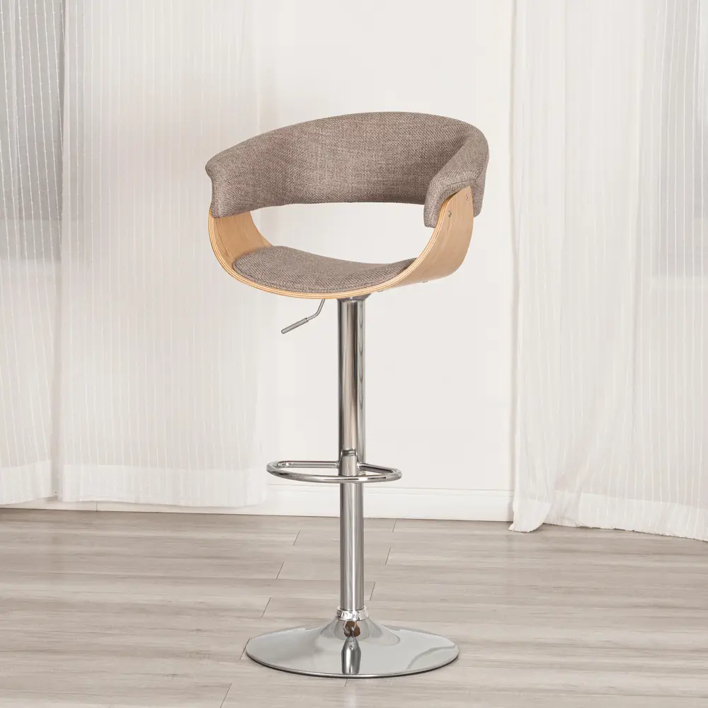 Фото 2 Барный стул Tetchair Vimta 21829 60x112.5 см цвет бежевый Фото 2 Барный стул Tetchair Vimta 21829 60x112.5 см цвет бежевый
