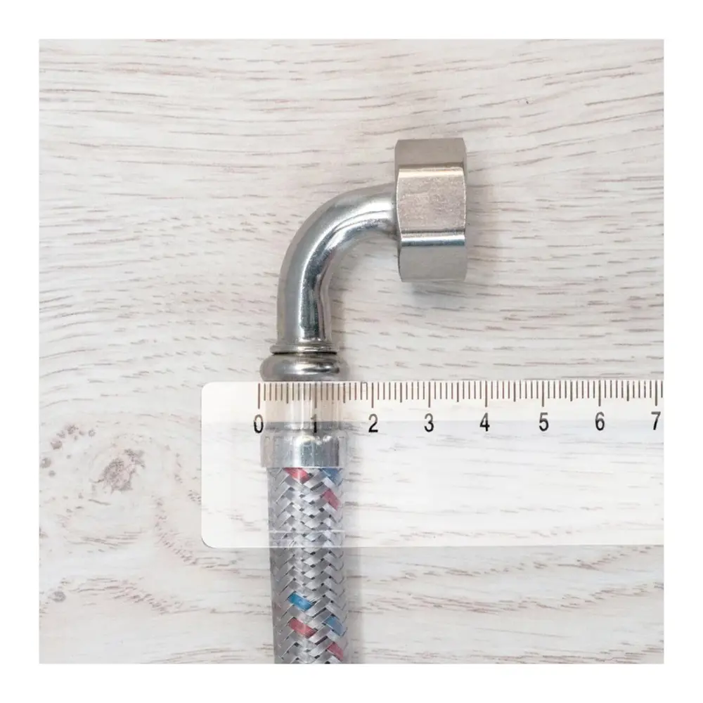 Фото 7 Шланг для стиральной машины наливной Profactor Luxe 1/2" ВР 0.6 м Фото 7 Шланг для стиральной машины наливной Profactor Luxe 1/2" ВР 0.6 м