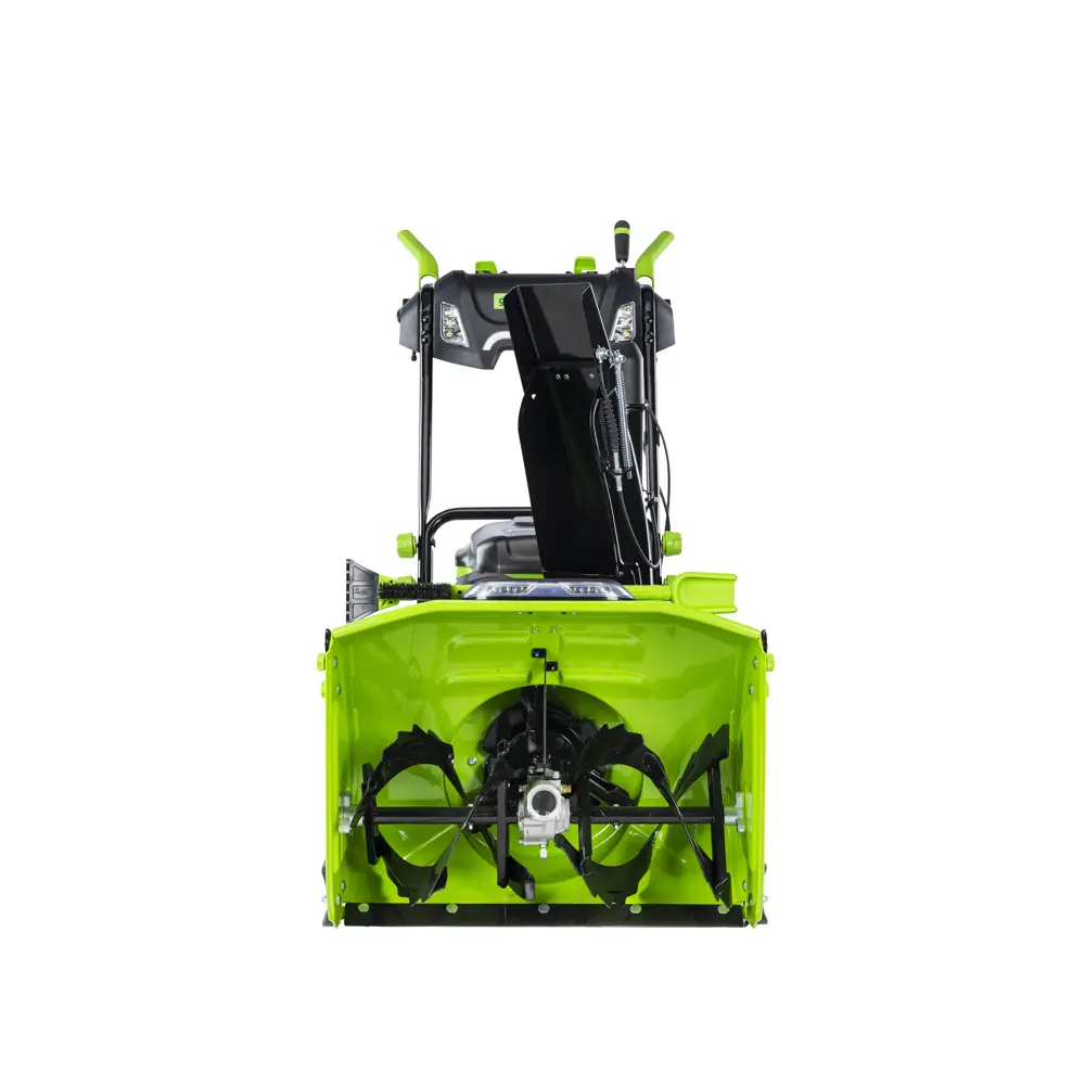 Фото 3 Снегоуборщик аккумуляторный бесщёточный Greenworks GD82ST56 61 см 82 В 3x8 Ач АКБ и ЗУ в комплекте Фото 3 Снегоуборщик аккумуляторный бесщёточный Greenworks GD82ST56 61 см 82 В 3x8 Ач АКБ и ЗУ в комплекте