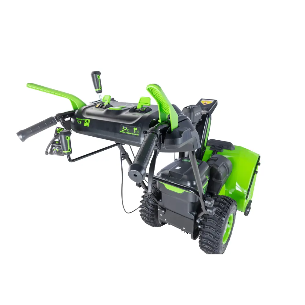 Фото 7 Снегоуборщик аккумуляторный бесщёточный Greenworks GD82ST56 61 см 82 В 3x8 Ач АКБ и ЗУ в комплекте Фото 7 Снегоуборщик аккумуляторный бесщёточный Greenworks GD82ST56 61 см 82 В 3x8 Ач АКБ и ЗУ в комплекте