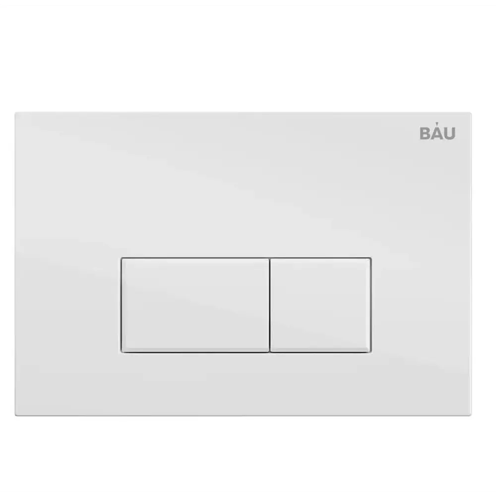Фото 12 Комплект BAUEDGE NEO45700-GR-4455SQ-Q00006 6 в 1: инсталляция 45, унитаз, со смывом торнадо Grossman Hurricane 3, сиденье, кнопка Hotel, белый