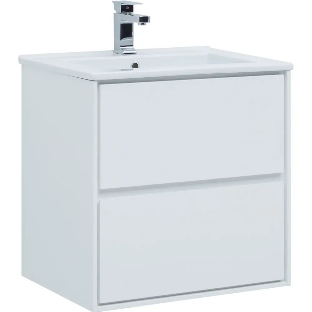 Фото Тумба под раковину напольная Aquanet 00339965 64см цвет белый